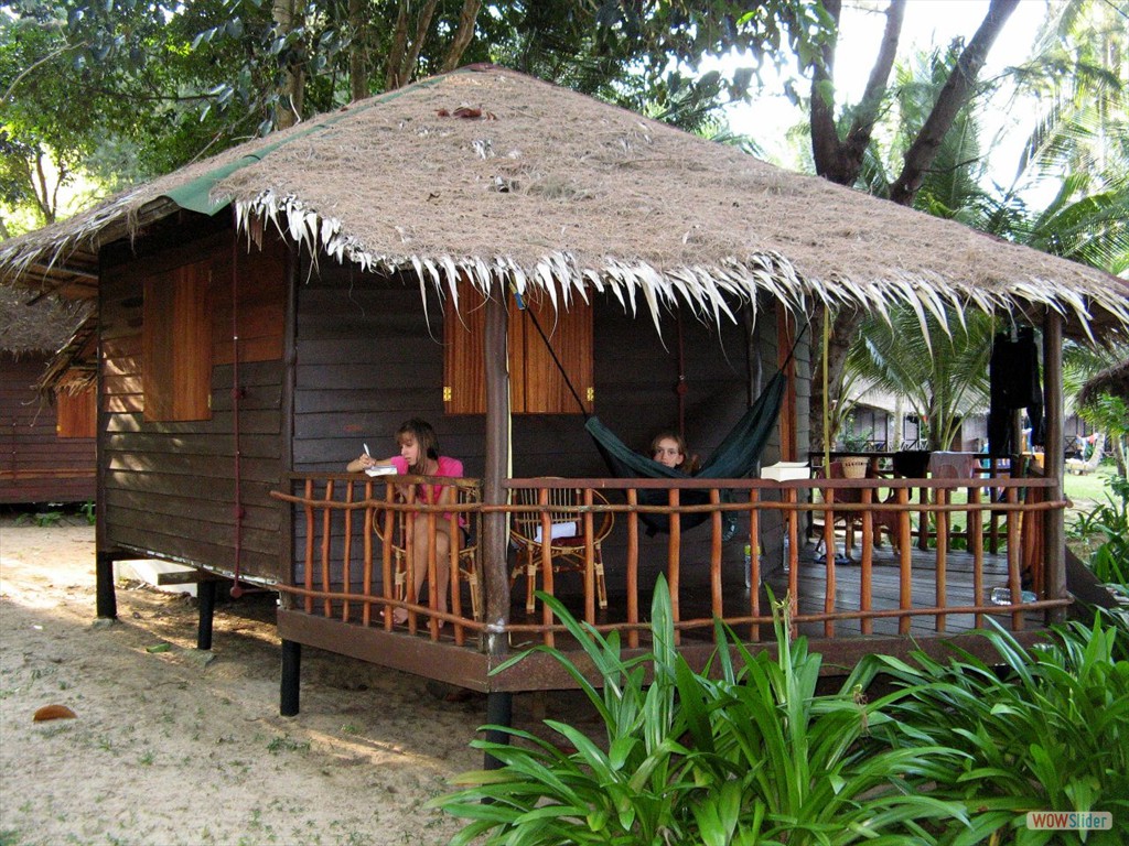 Malay-style Unterkunft auf Pulau Sibu