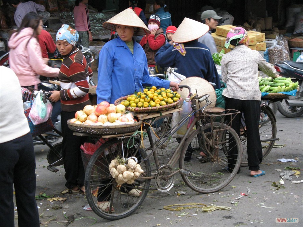 Hanoi Altstadt Markt