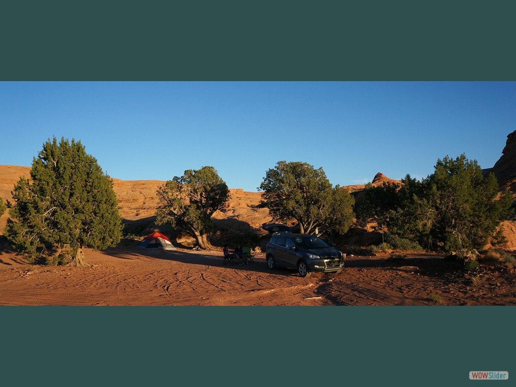 „Hole In The Rock“-Road (AZ,UT) , Bushcamp