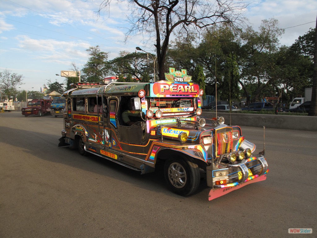 JEEPNEY.. DAS Sammeltaxi der Philippinen (Cebu-City)